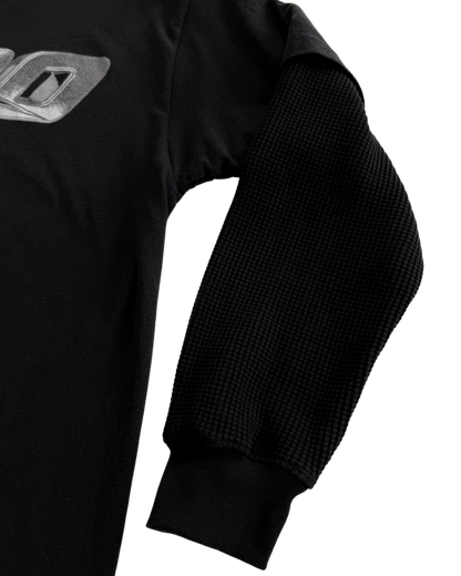 logo black thermal long sleeve