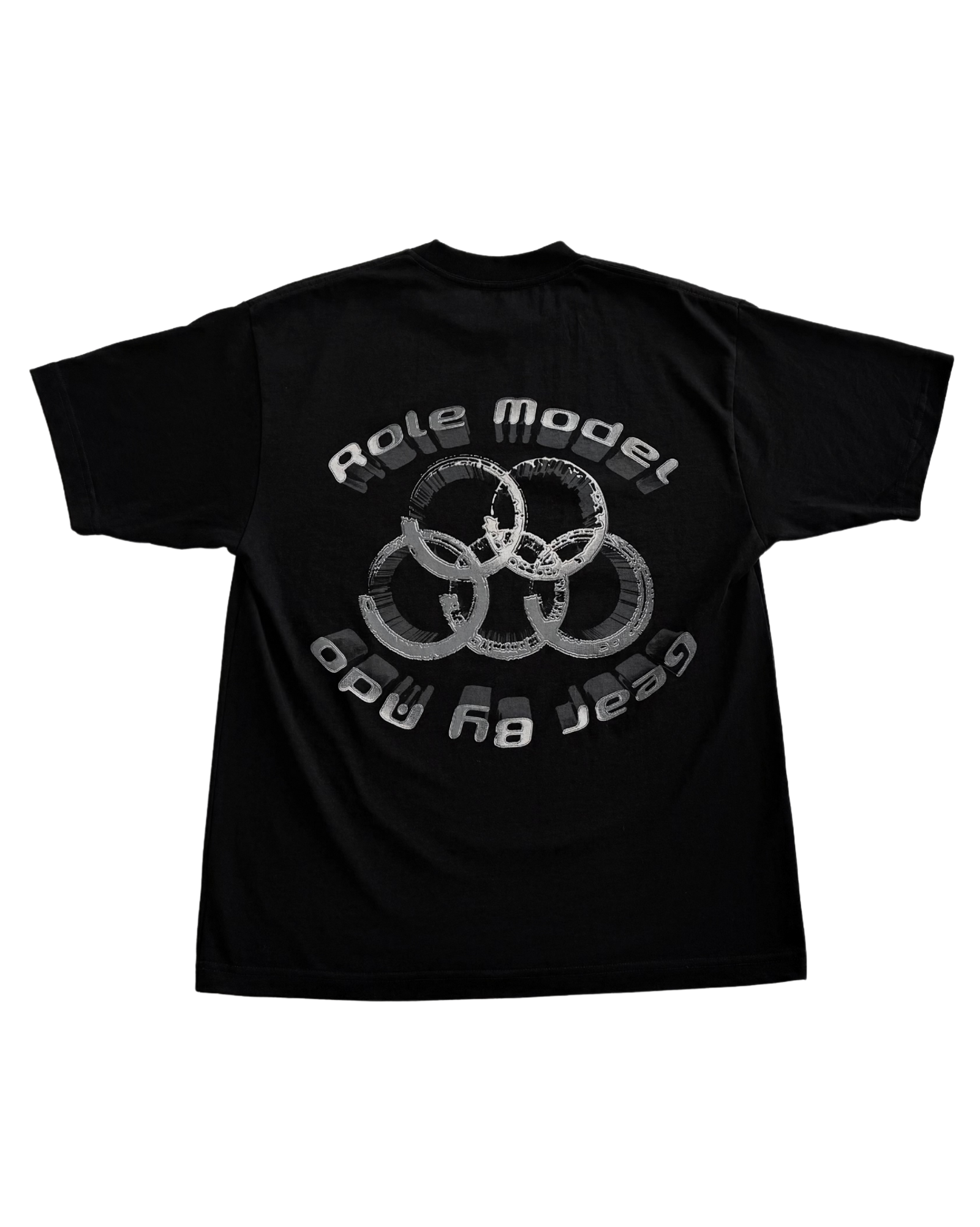 role model black tee