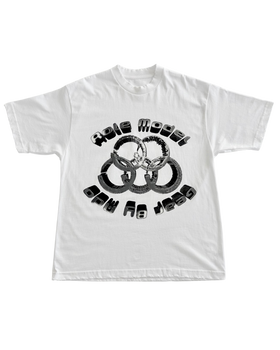 role model distress tee