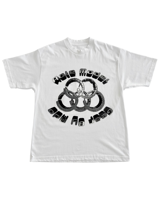 role model distress tee