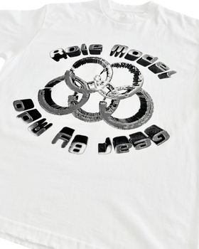 role model distress tee