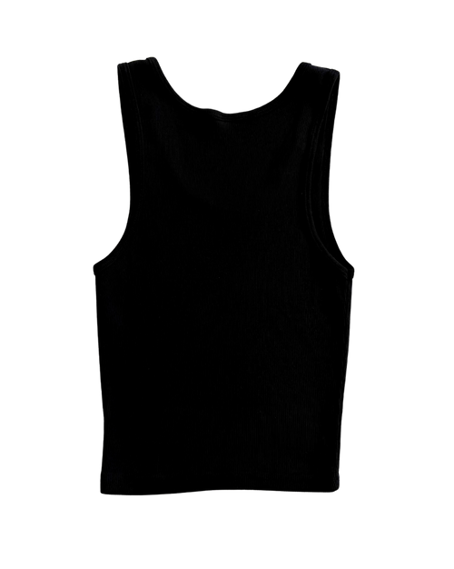 femme-logo crop top