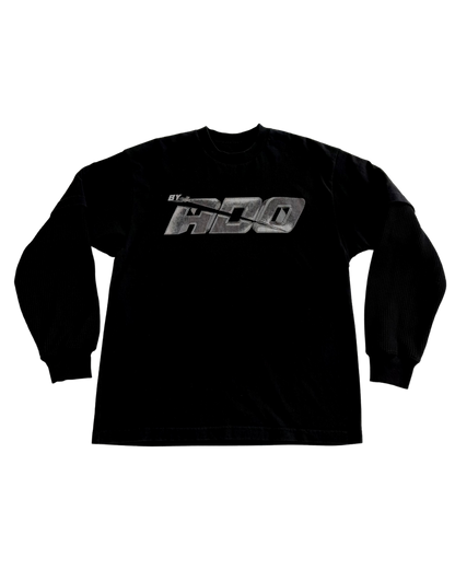 logo black thermal long sleeve