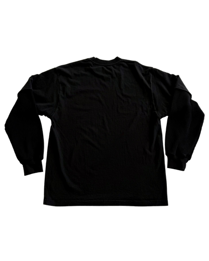 logo black thermal long sleeve